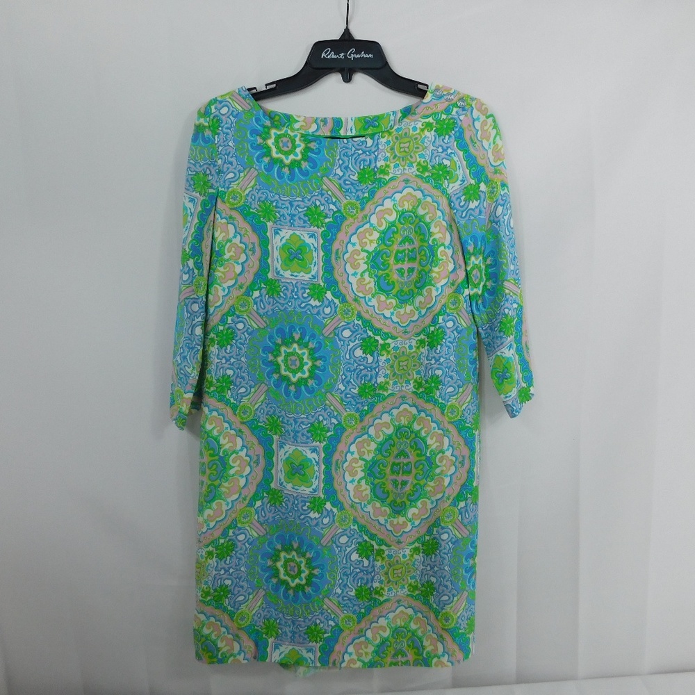 Tommy Hilfiger Medallion Pastel Dress Size s/p